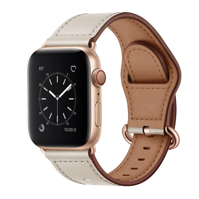 Fantastisch Apple Watch Series 7 41mm Echtes Leder armband