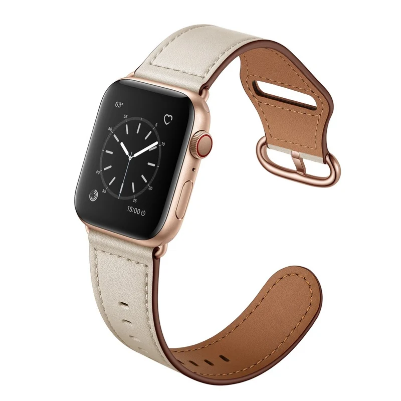 Fantastisch Apple Watch Series 7 41mm Echtes Leder armband