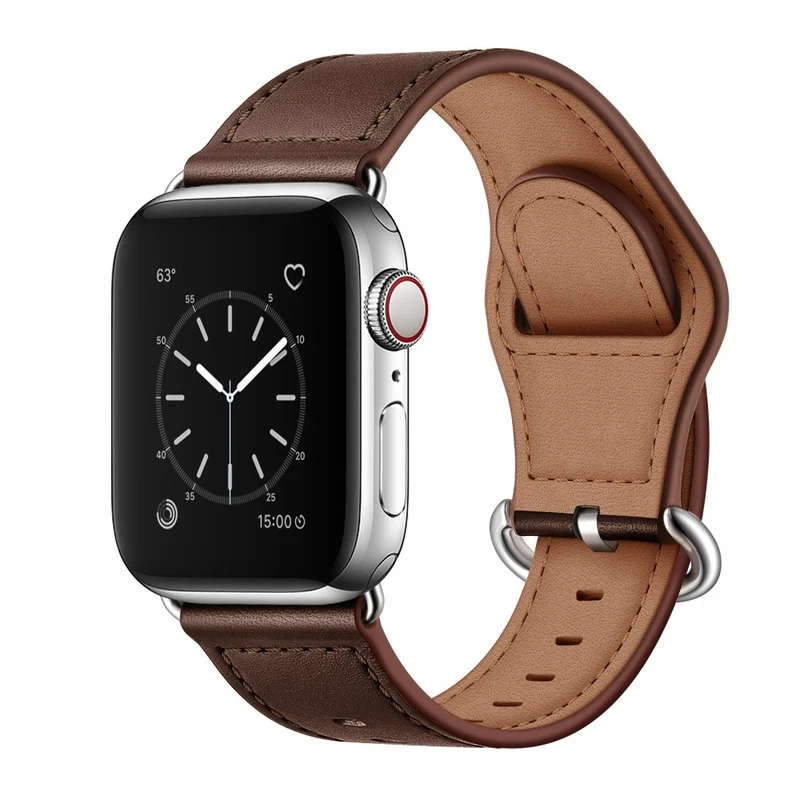 Fantastisch Apple Watch Series 7 41mm Echtes Leder armband