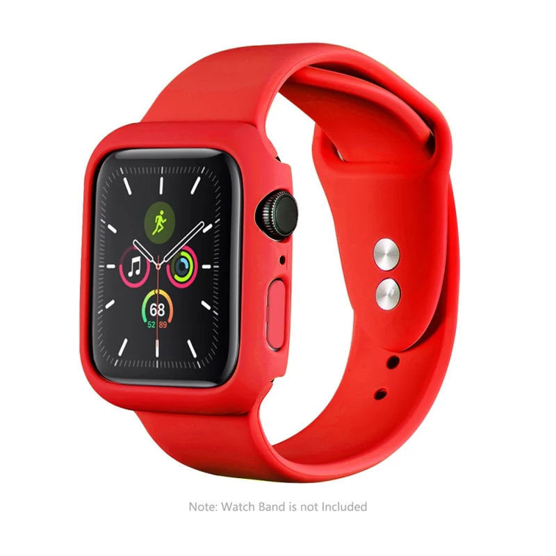 Super Stylisch Apple Watch Series 7 45mm Hülle mit Displayschutz in Gehärtetes Glas