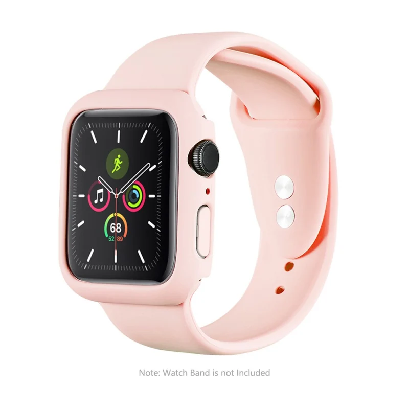 Super Stylisch Apple Watch Series 7 45mm Hülle mit Displayschutz in Gehärtetes Glas