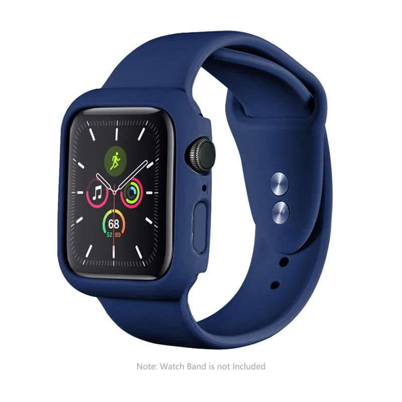 Super Stylisch Apple Watch Series 7 45mm Hülle mit Displayschutz in Gehärtetes Glas