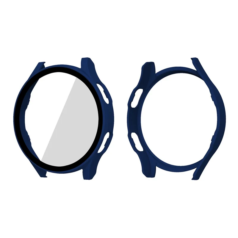 Schön Samsung Galaxy Watch 4 (44mm) Hülle mit Displayschutz in Plastik und Gehärtetes Glas