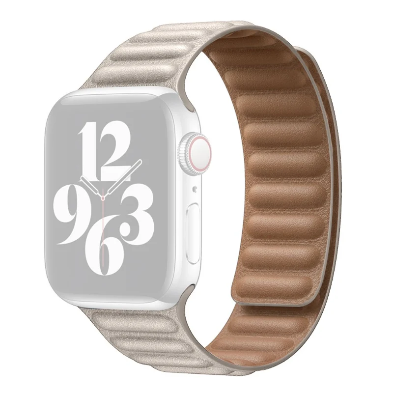 Absolut cool Universell Apple Echtes Leder armband
