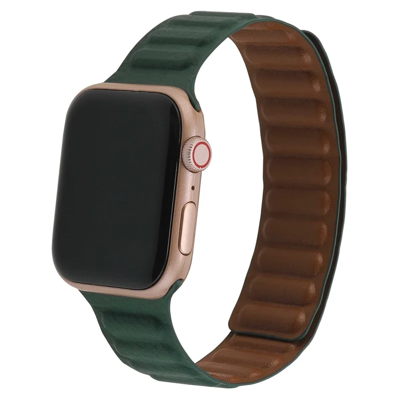 Unglaublich stylisch Universell Apple Echtes Leder armband
