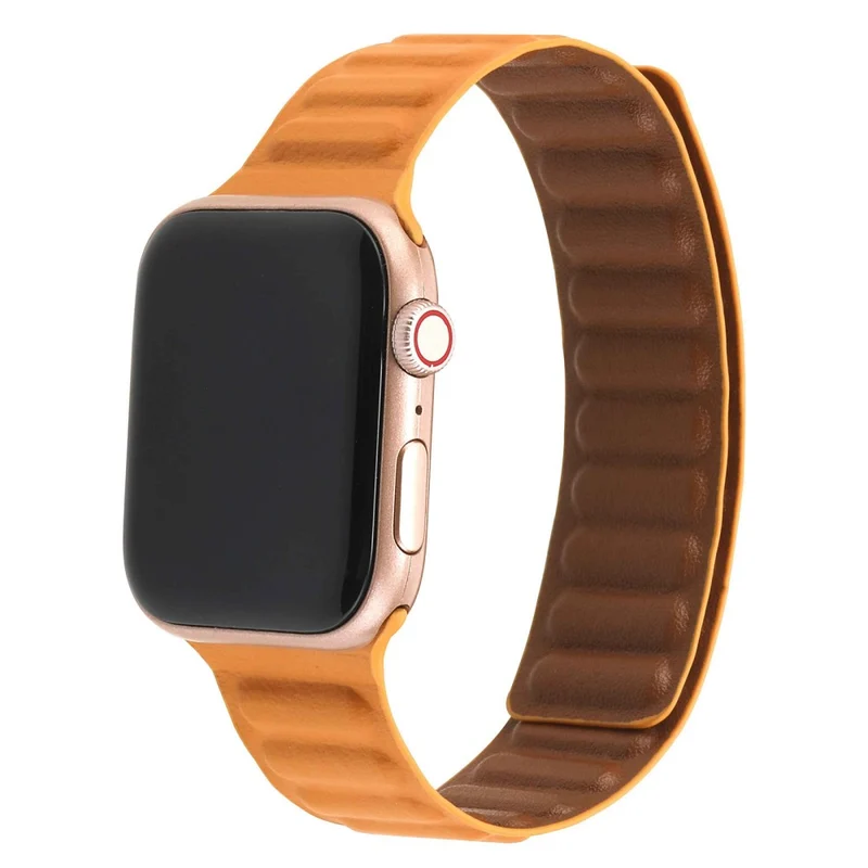 Unglaublich stylisch Universell Apple Echtes Leder armband