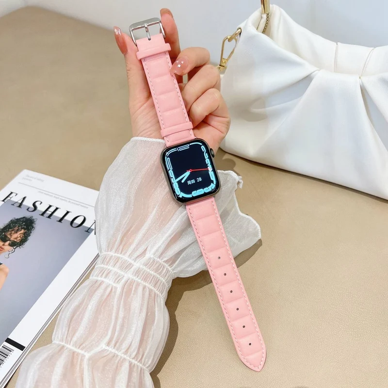 Absolut schön Universell Apple Echtes Leder armband