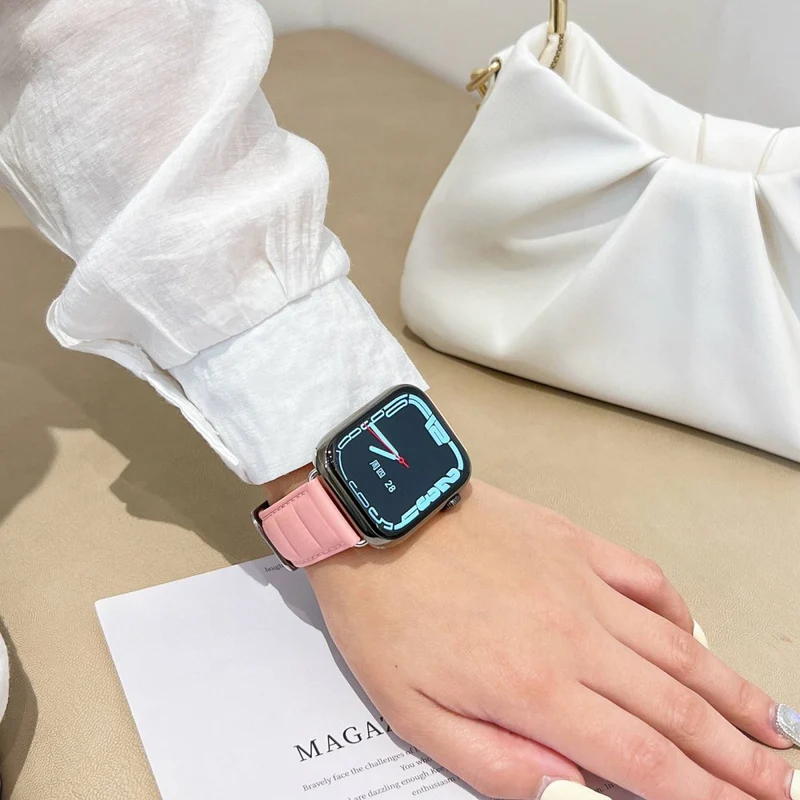Absolut schön Universell Apple Echtes Leder armband