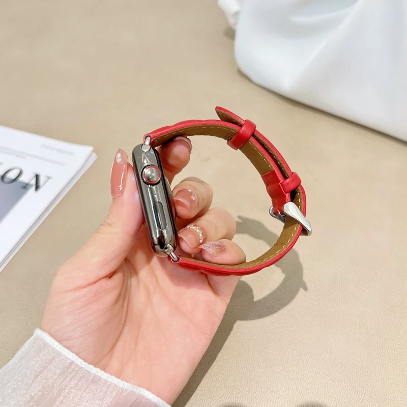 Absolut schön Universell Apple Echtes Leder armband