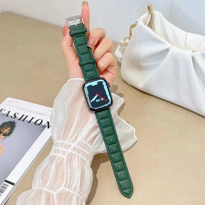 Absolut schön Universell Apple Echtes Leder armband