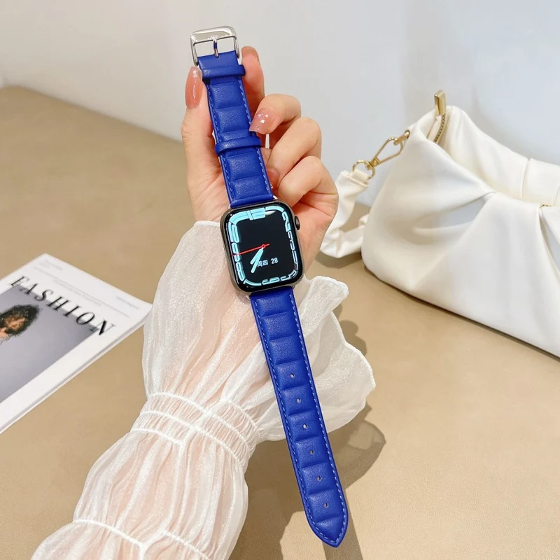 Absolut schön Universell Apple Echtes Leder armband