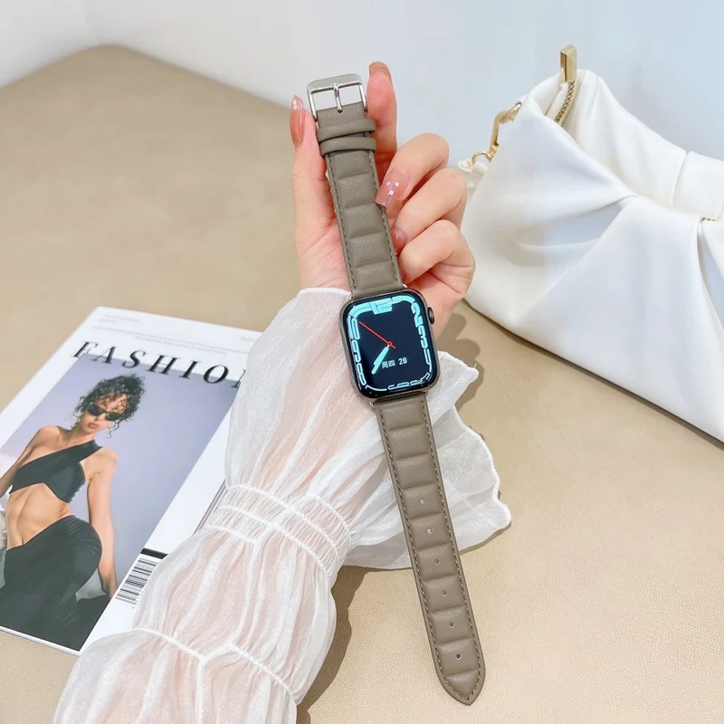Absolut schön Universell Apple Echtes Leder armband