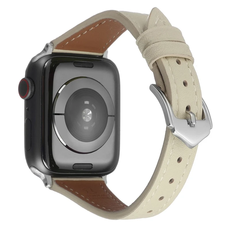 Sehr elegant Universell Apple Echtes Leder armband