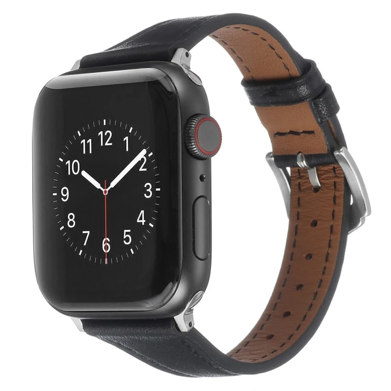 Sehr elegant Universell Apple Echtes Leder armband