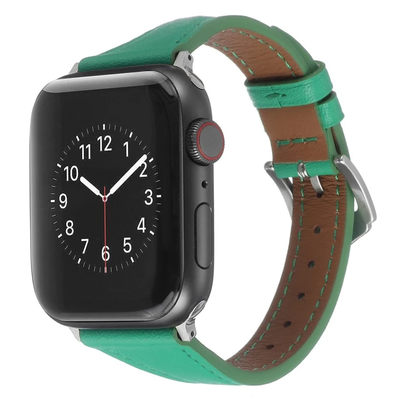 Sehr elegant Universell Apple Echtes Leder armband