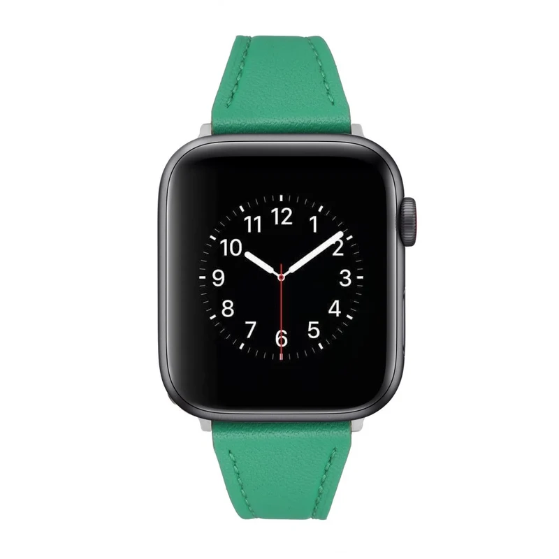 Sehr elegant Universell Apple Echtes Leder armband