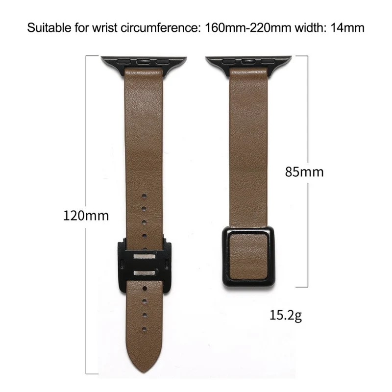 Schön Universell Apple Echtes Leder armband