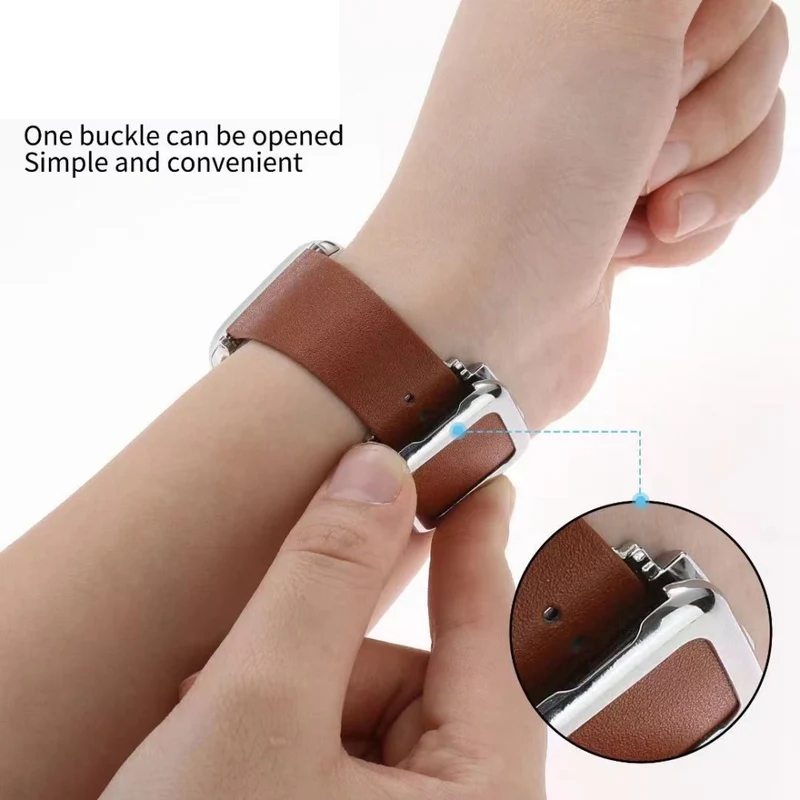 Sehr gut Universell Apple Echtes Leder armband