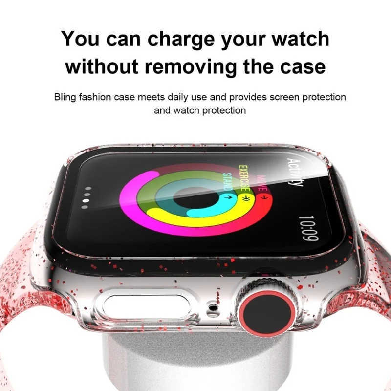 Unglaublich Stylisch Apple Watch Series 1-3 42mm Plastik Hülle