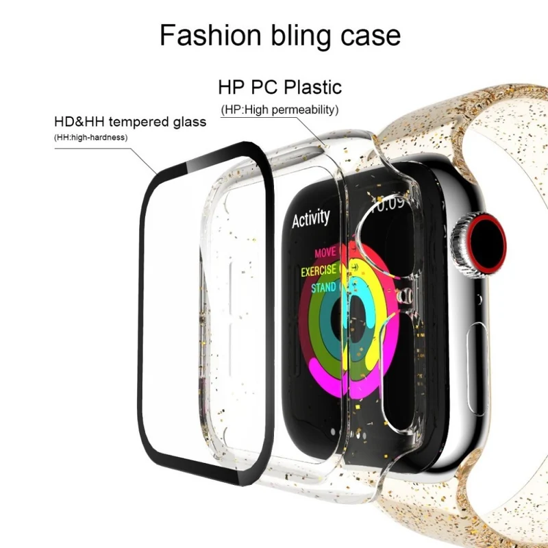 Unglaublich Stylisch Apple Watch Series 1-3 42mm Plastik Hülle