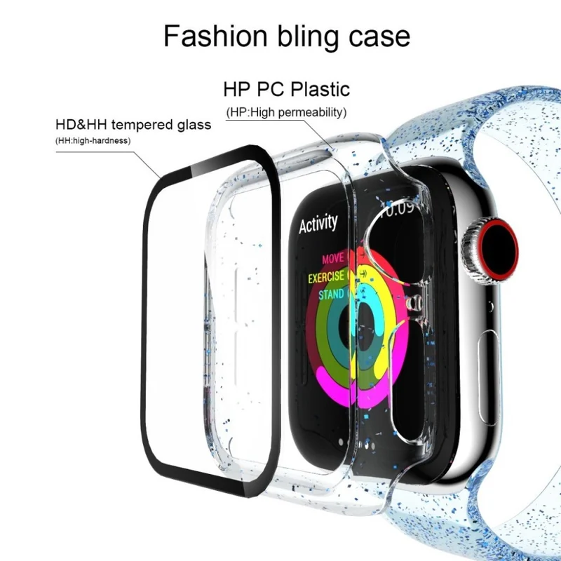 Unglaublich Stylisch Apple Watch Series 1-3 42mm Plastik Hülle