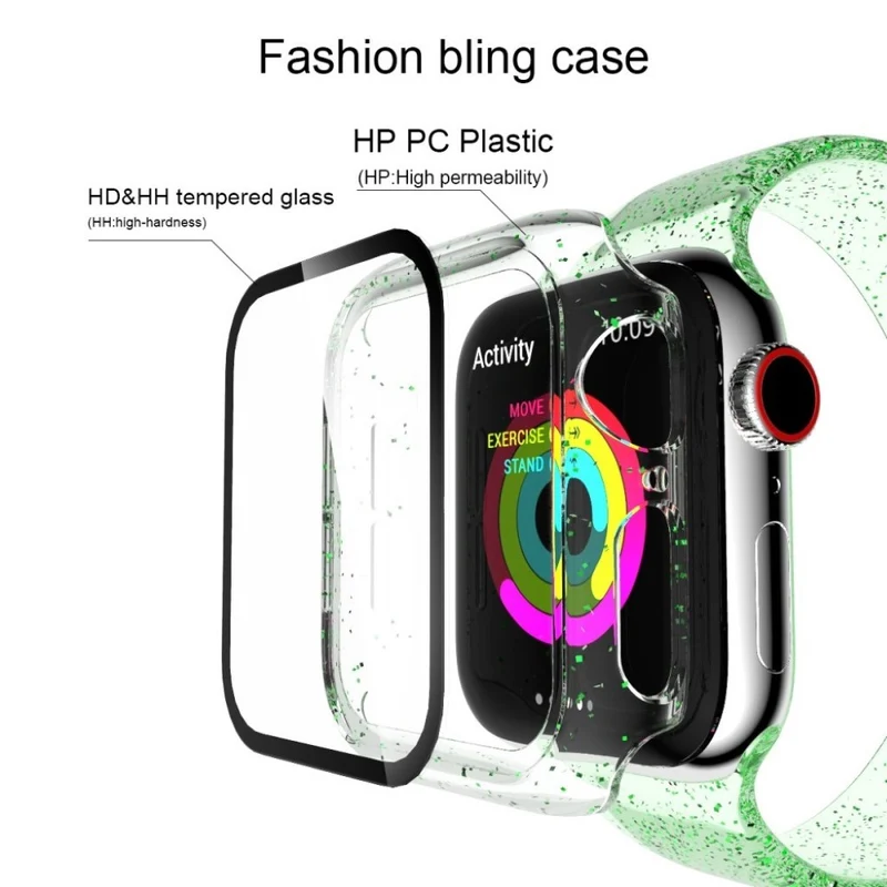 Unglaublich Stylisch Apple Watch Series 1-3 42mm Plastik Hülle