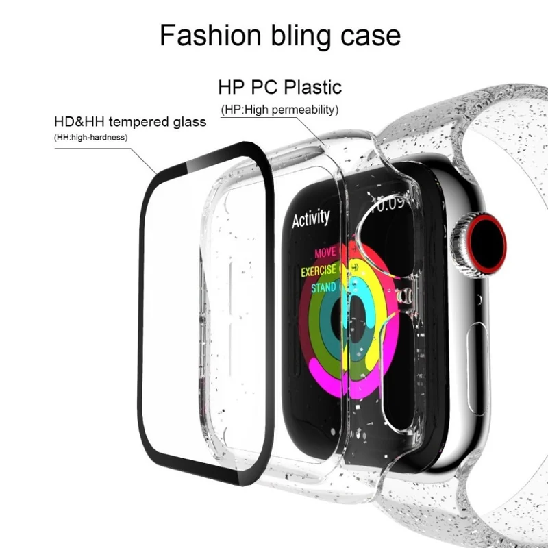 Unglaublich Stylisch Apple Watch Series 1-3 42mm Plastik Hülle