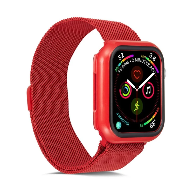 Mega Modisch Apple Watch Series 1-3 42mm Plastik Hülle