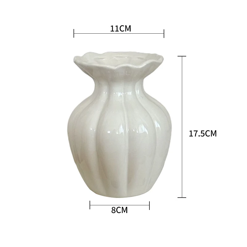 Elegante Glockenform Keramikvase