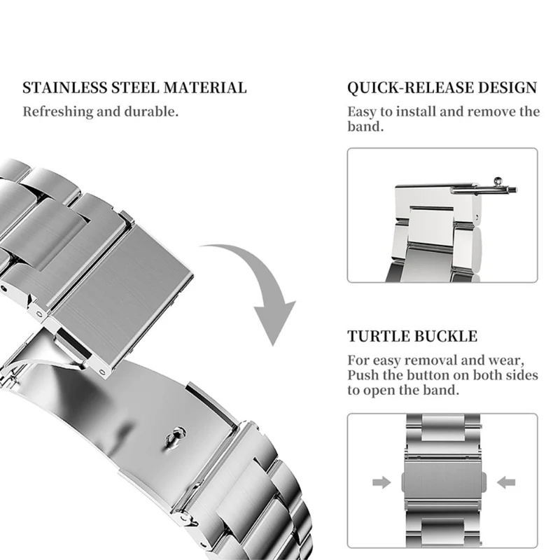 Zeitlos Universell Metall armband