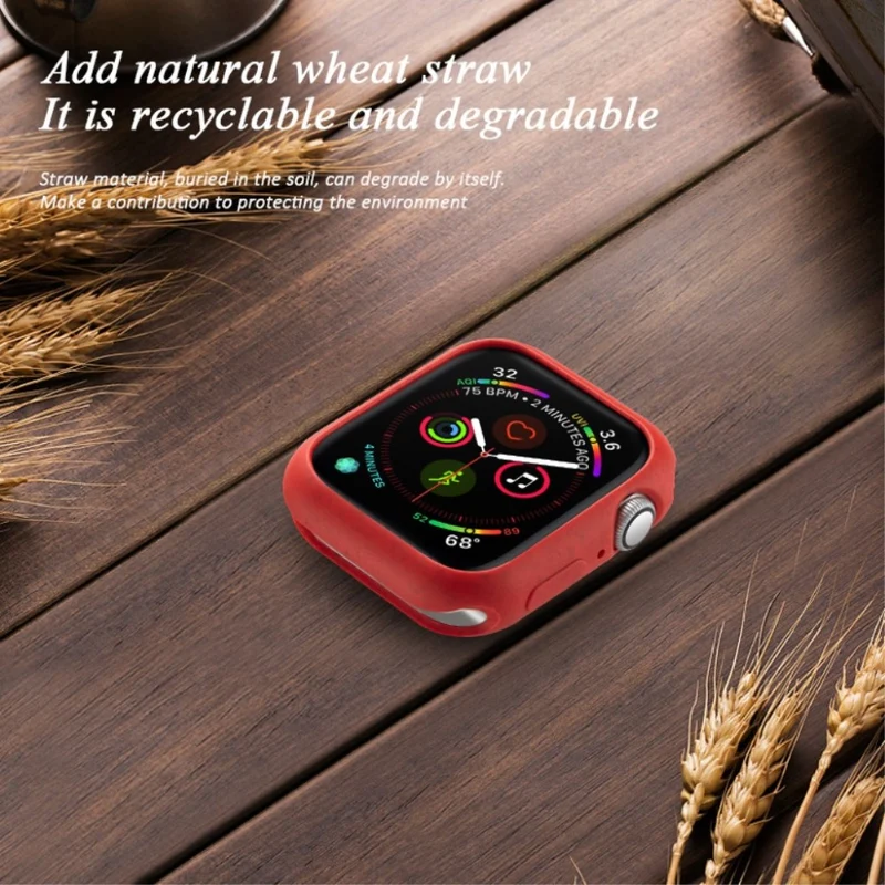 Auffallend Nett Apple Watch Series 5 40mm / Apple Watch 40mm Silikon / TPU Hülle