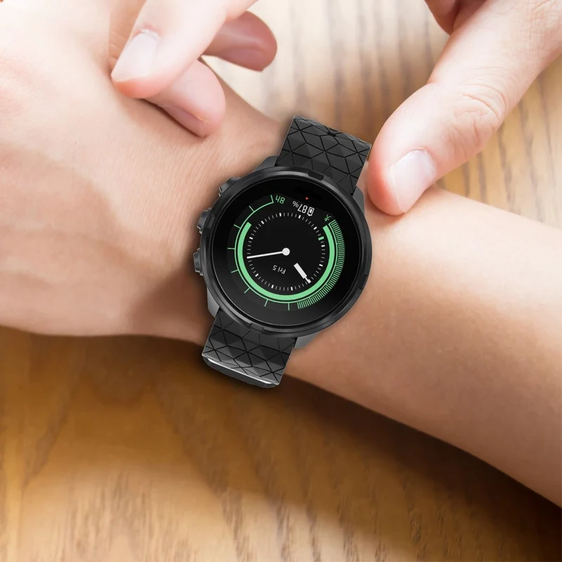 Sehr angenehm Universell Suunto Silikon / TPU armband