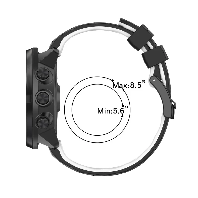 Sehr angenehm Universell Suunto Silikon / TPU armband