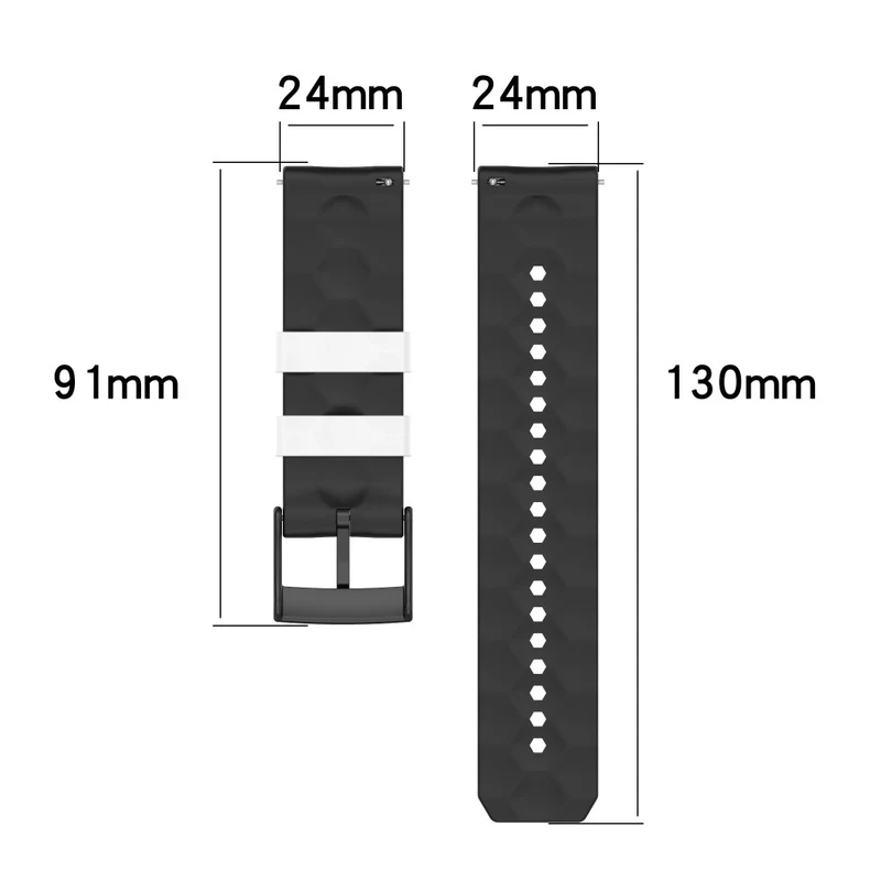 Sehr angenehm Universell Suunto Silikon / TPU armband