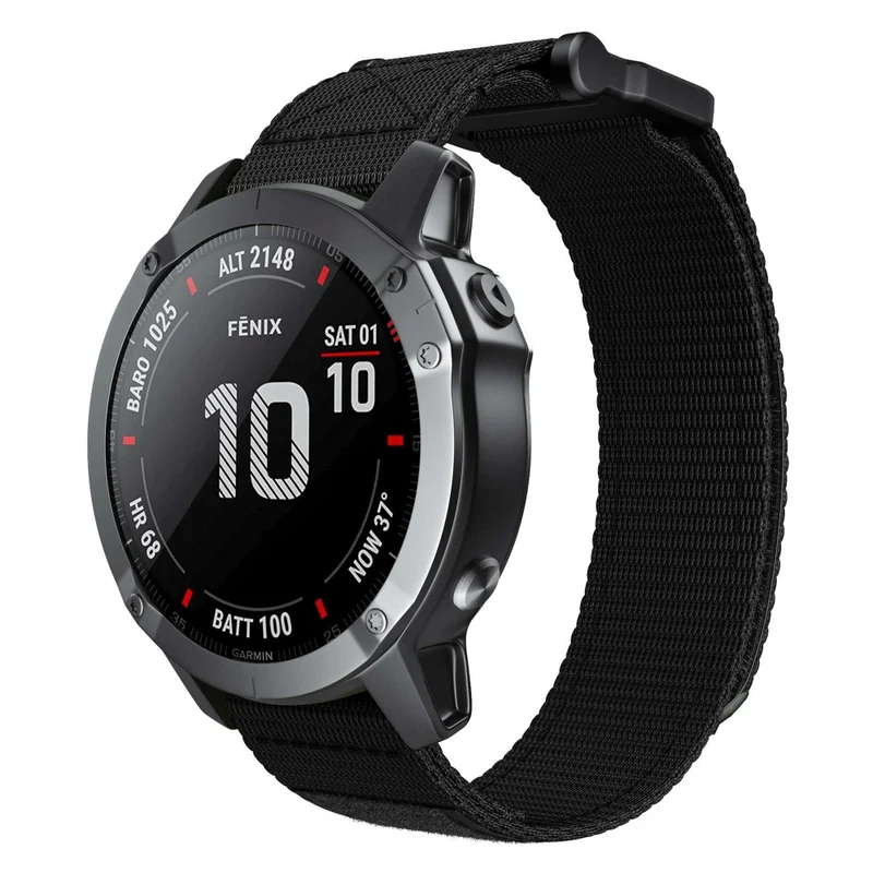 Unglaublich bequem Universell Garmin Textil / Nylon armband