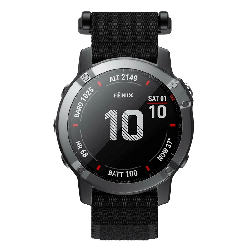 Unglaublich bequem Universell Garmin Textil / Nylon armband