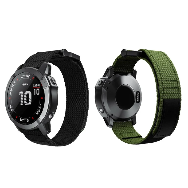 Unglaublich bequem Universell Garmin Textil / Nylon armband