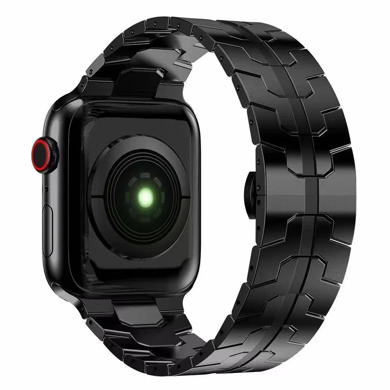 Super stylisch Apple Watch Series 7 41mm Metall armband