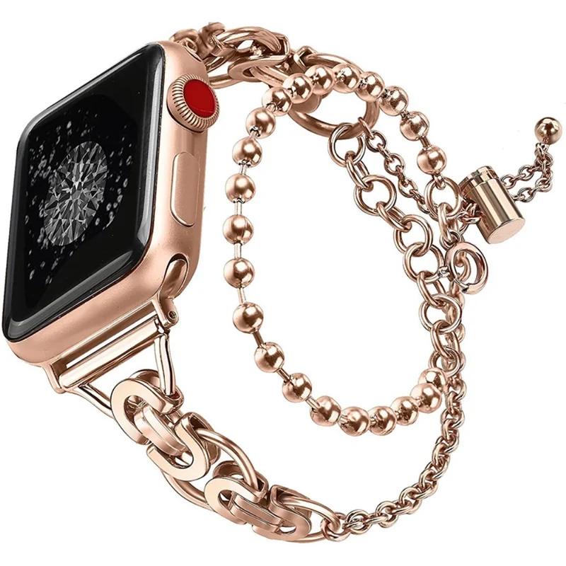 Brillant Apple Watch Series 7 45mm Metall armband