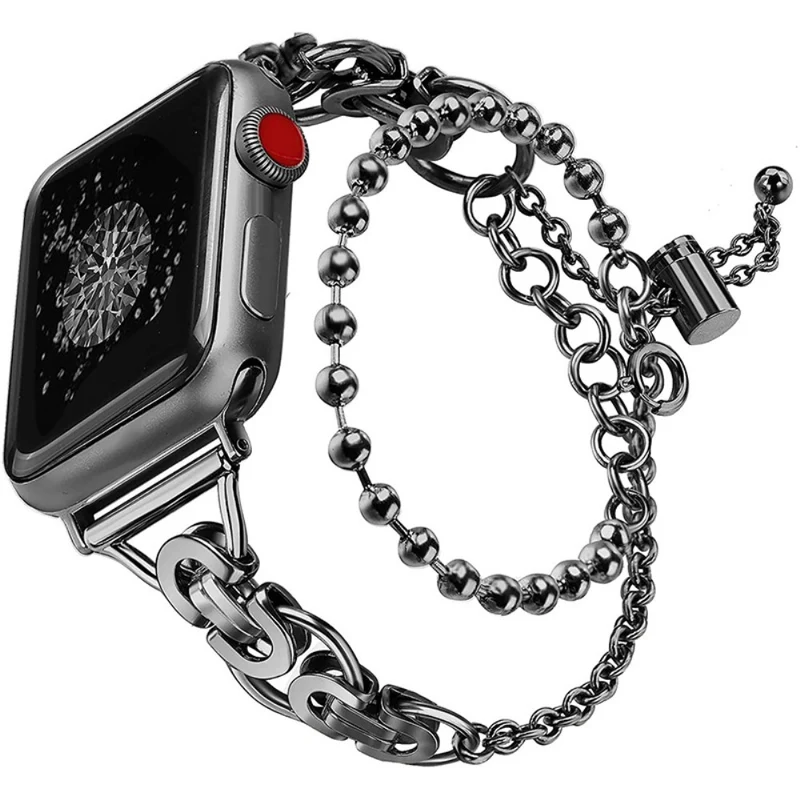 Brillant Apple Watch Series 7 45mm Metall armband