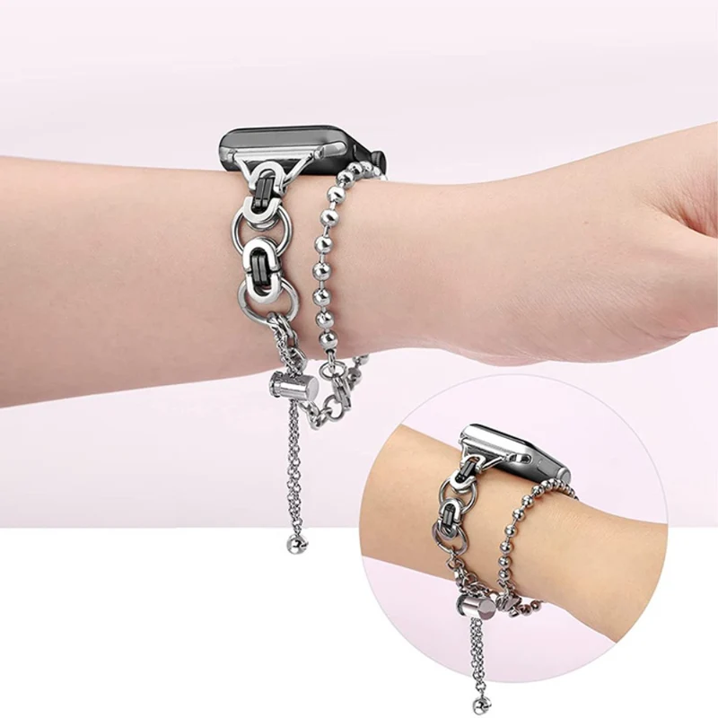 Brillant Apple Watch Series 7 45mm Metall armband