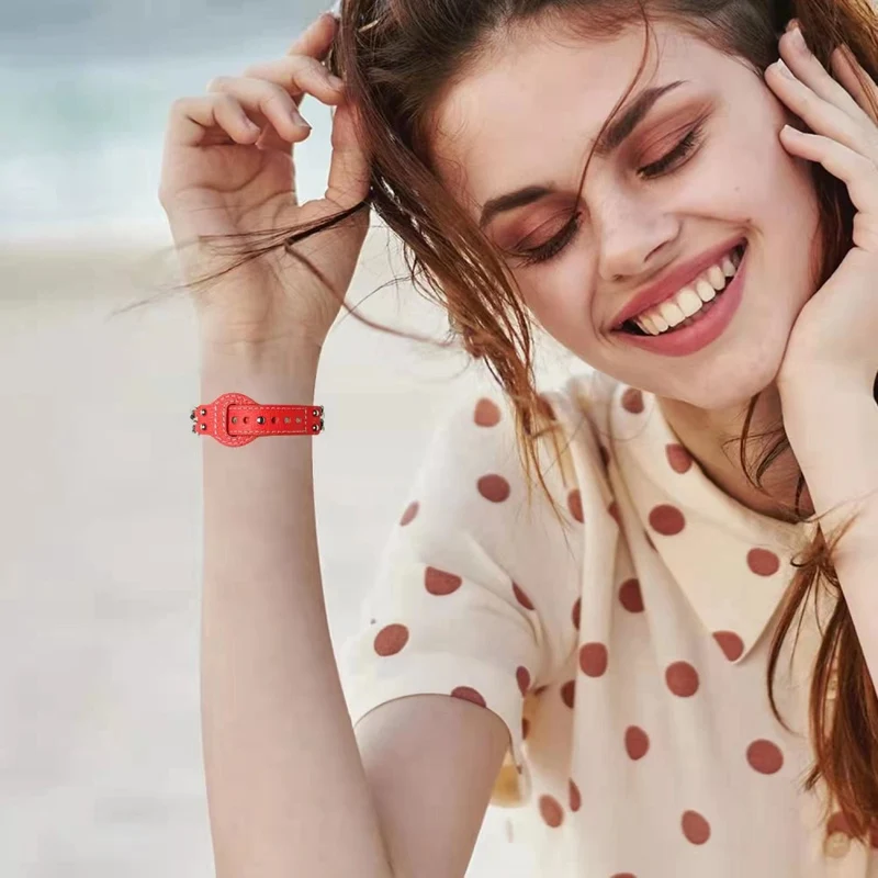 Sehr schön Apple Watch Series 7 41mm Kunstleder armband