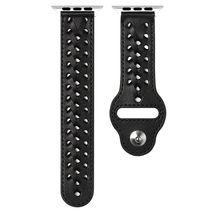 Super elegant Apple Watch Series 7 41mm Kunstleder armband