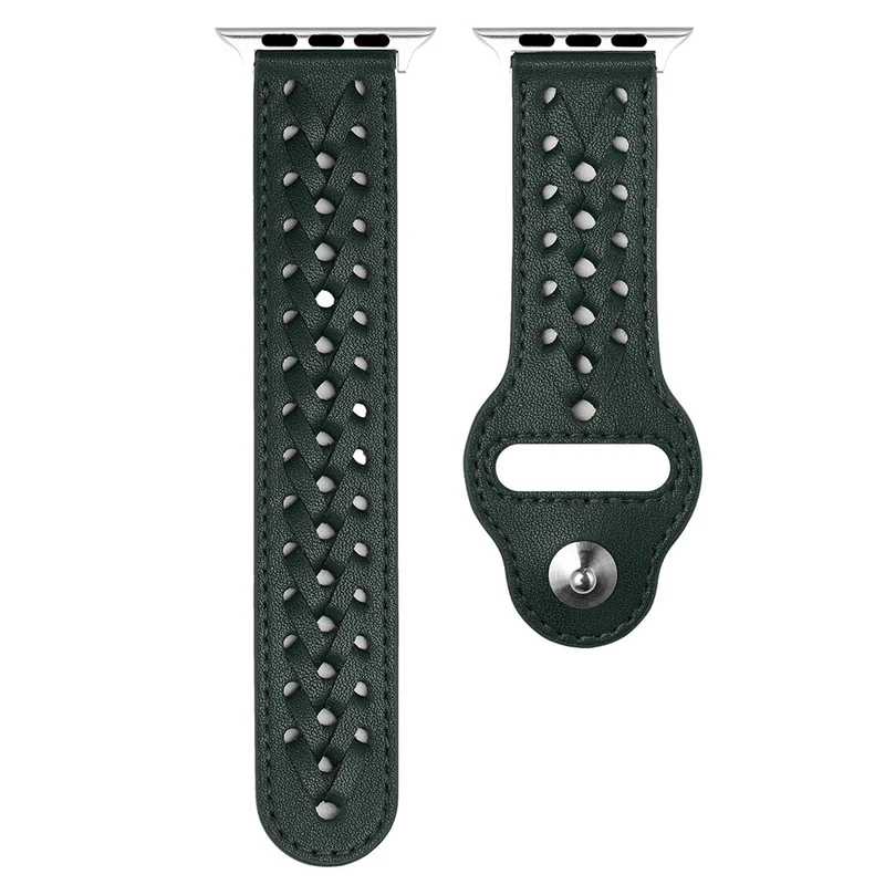 Super elegant Apple Watch Series 7 41mm Kunstleder armband