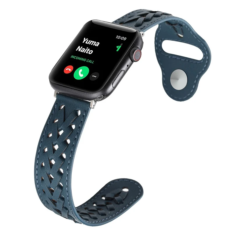 Super elegant Apple Watch Series 7 41mm Kunstleder armband