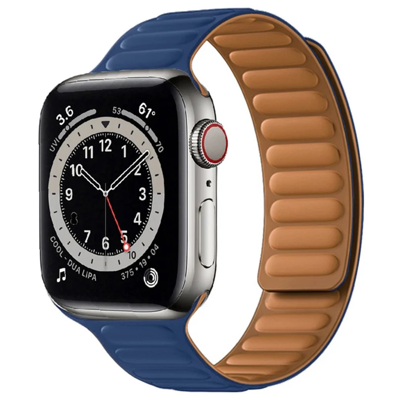 Modisch Apple Watch Series 7 41mm Silikon / TPU armband