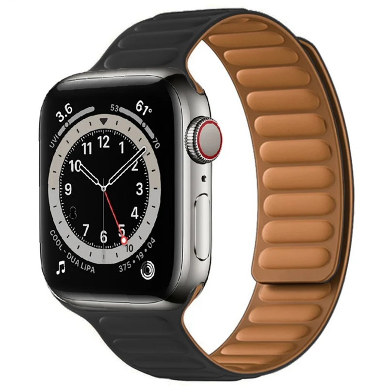 Modisch Apple Watch Series 7 41mm Silikon / TPU armband
