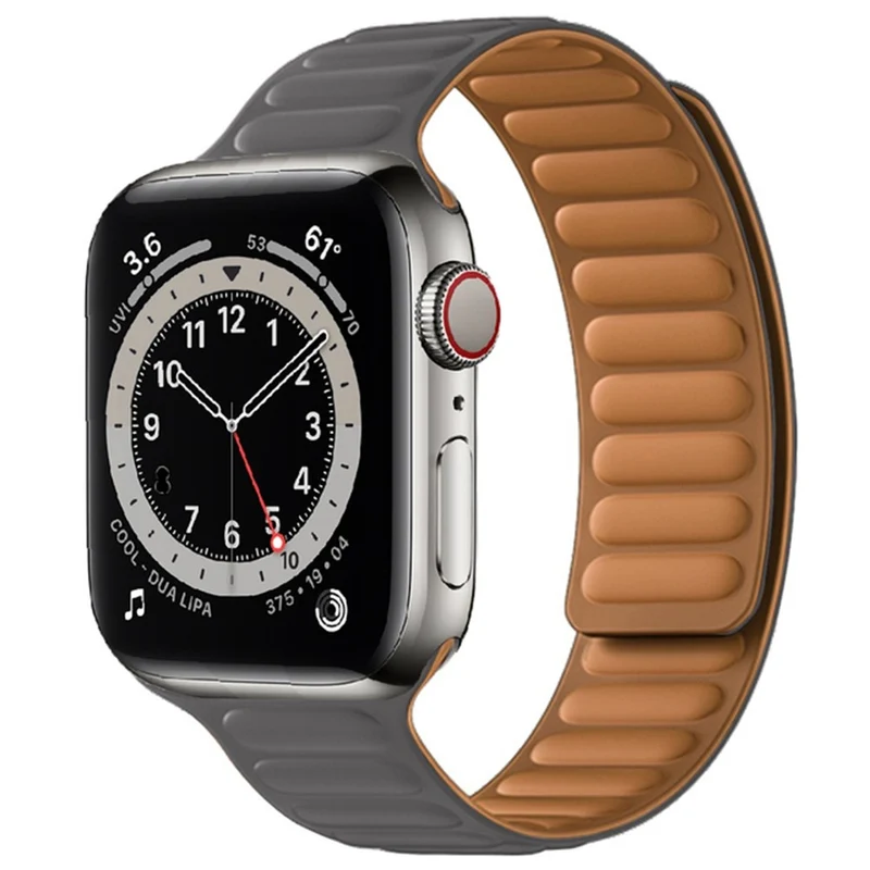 Modisch Apple Watch Series 7 41mm Silikon / TPU armband