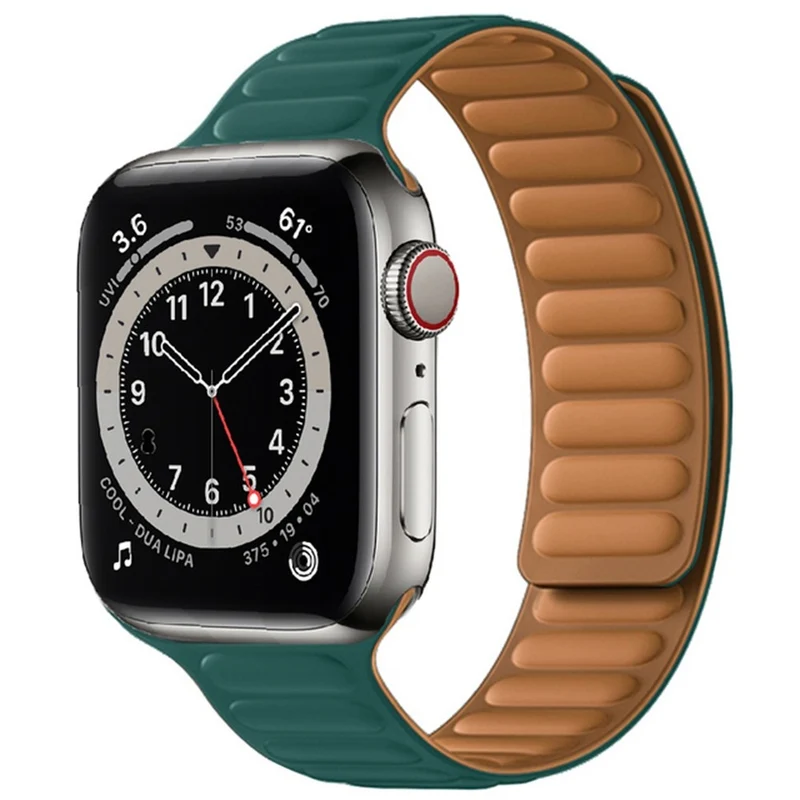 Modisch Apple Watch Series 7 41mm Silikon / TPU armband