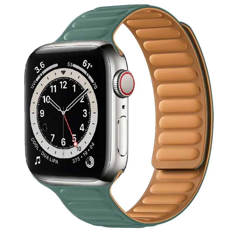 Modisch Apple Watch Series 7 41mm Silikon / TPU armband